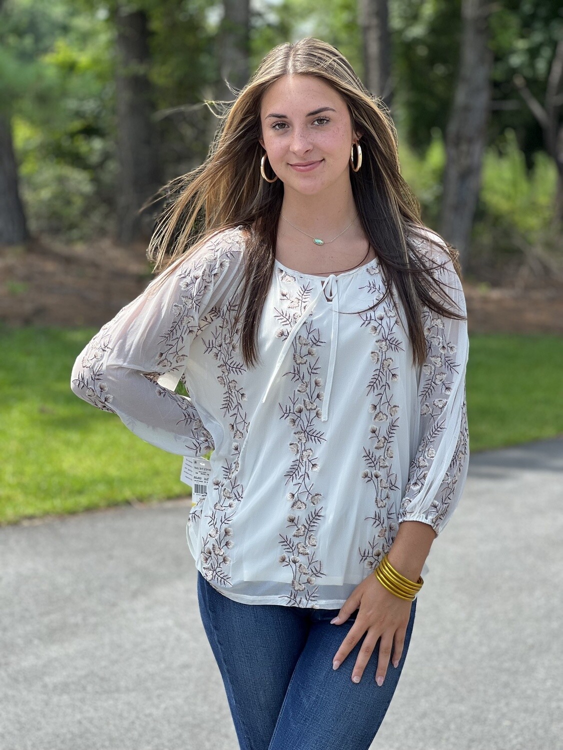 Skye&#39;s the Limit St. John Tan Top