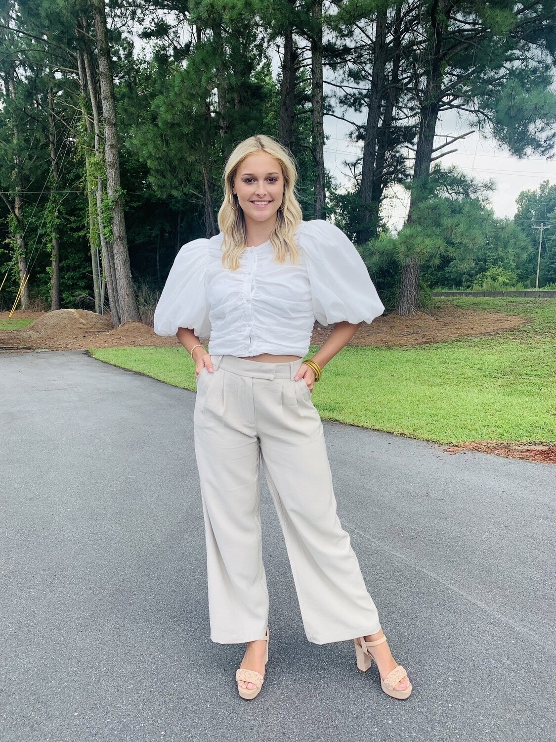 Rebeccas&#39;s of Clinton Khaki Pant