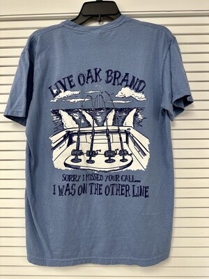 Live Oak Men's Short Sleeve "Sorry I Missed Your Call" Tee