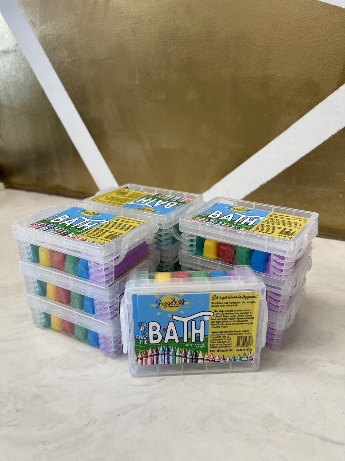 Fizz Bizz Bath Crayons