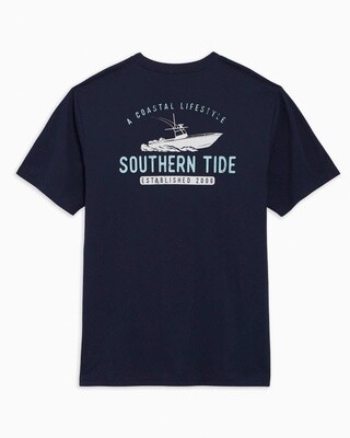Southern Tide Men's Short Sleeve Vintage Tee