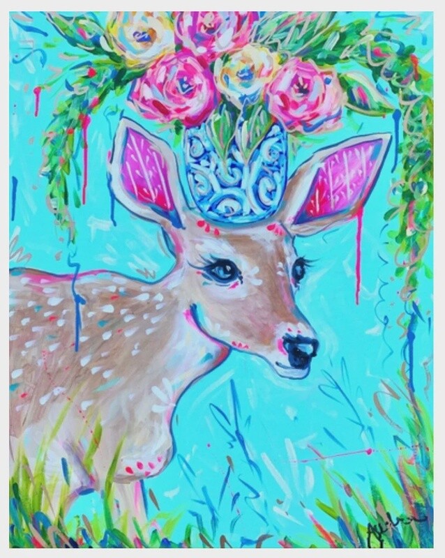 Audra Style Morning Fawn Print 11x14