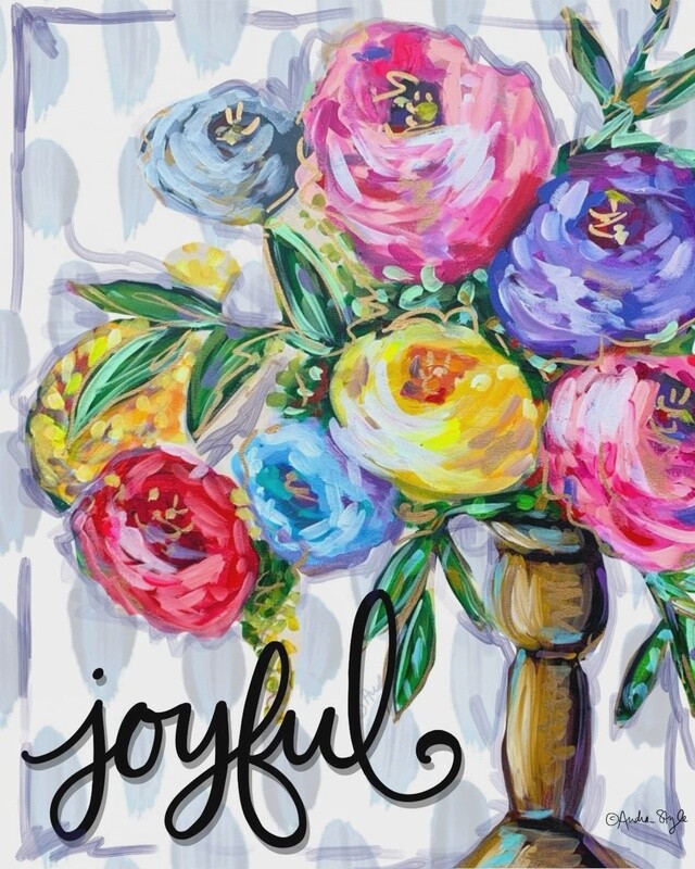 Audra Style Joyful Print 8x10