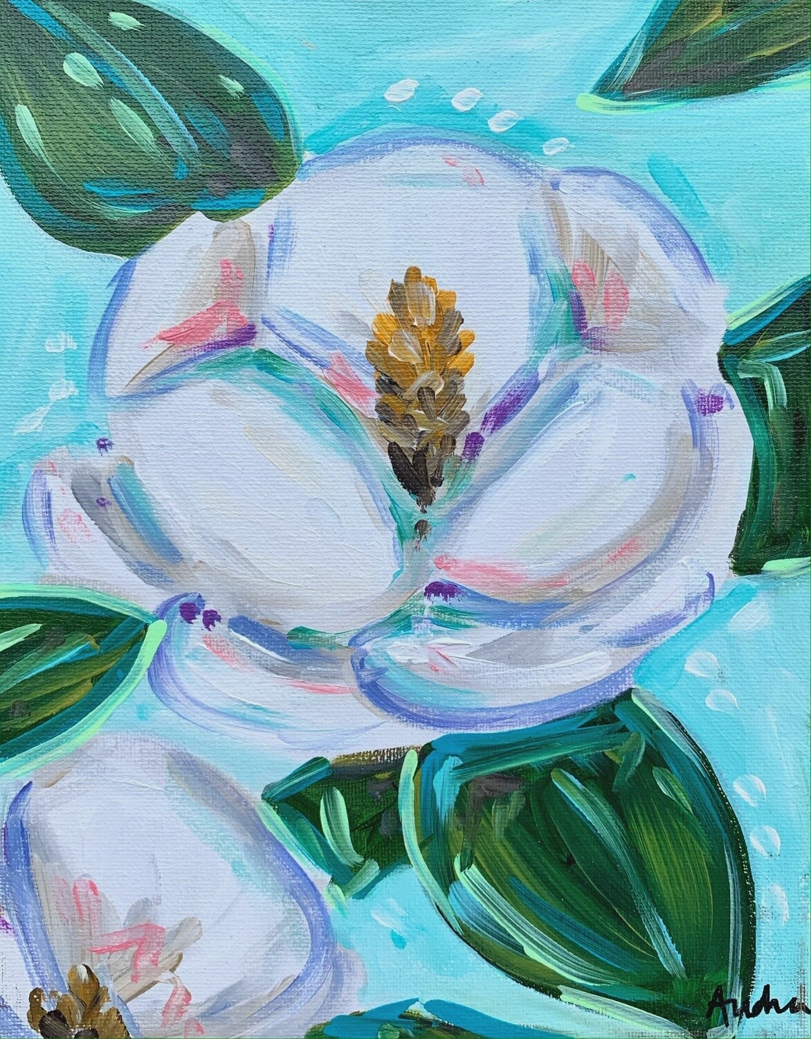 Audra Style Magnolia Print 8x10