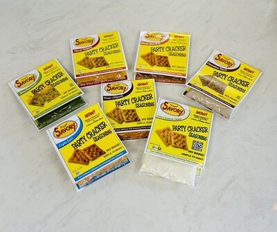 The Original Savory Fine Foods Party Cracker Seasoning  Packets