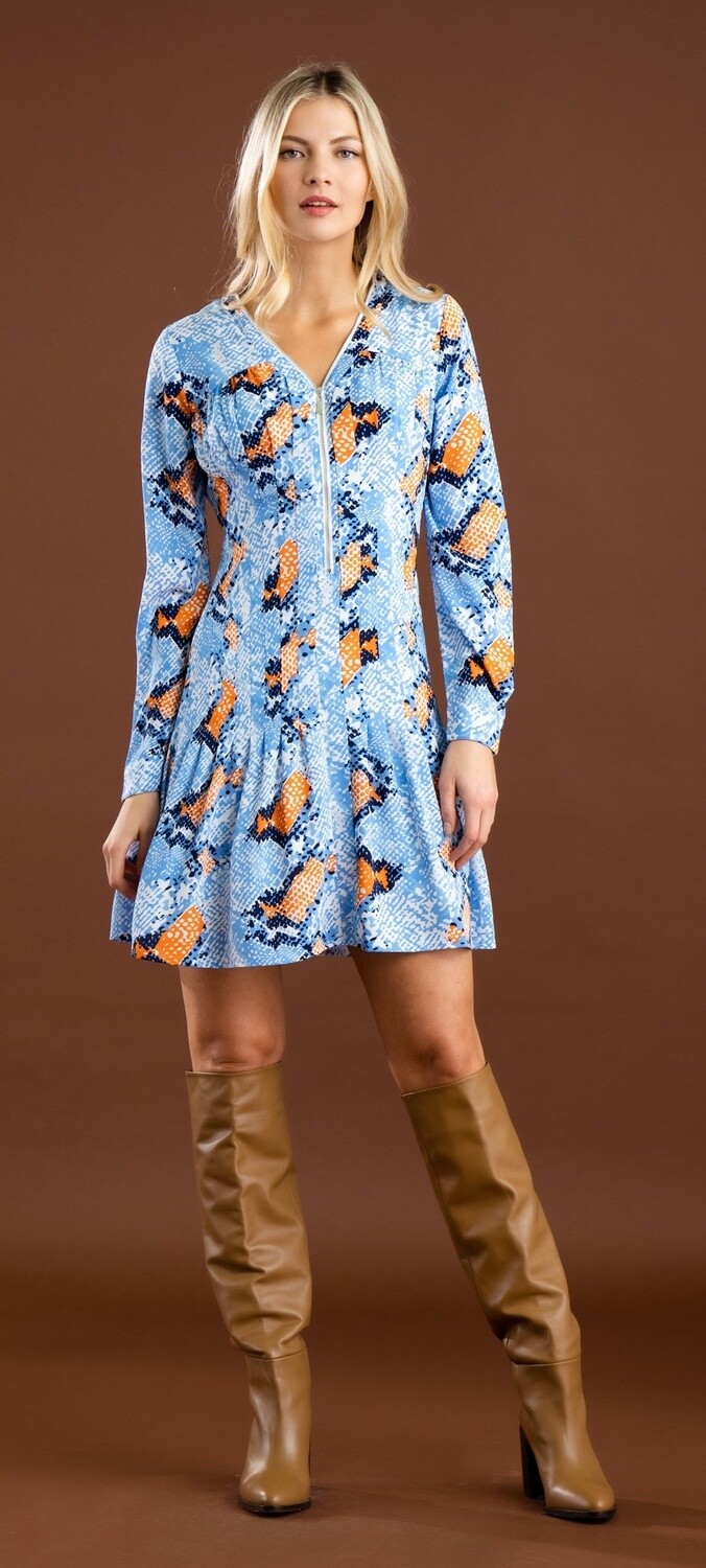 Marble Fashions Fit and Flare Dress
