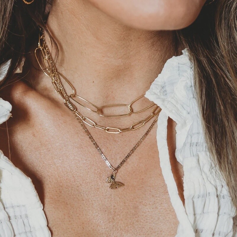 Leslie Curtis Liv Butterfly Necklace