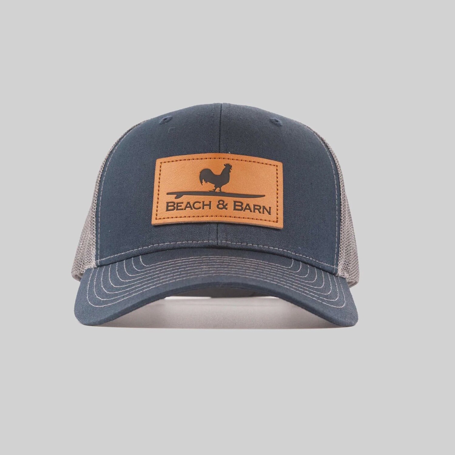 Beach and Barn Men's Tougher Than Leather - Navy/Charcoal