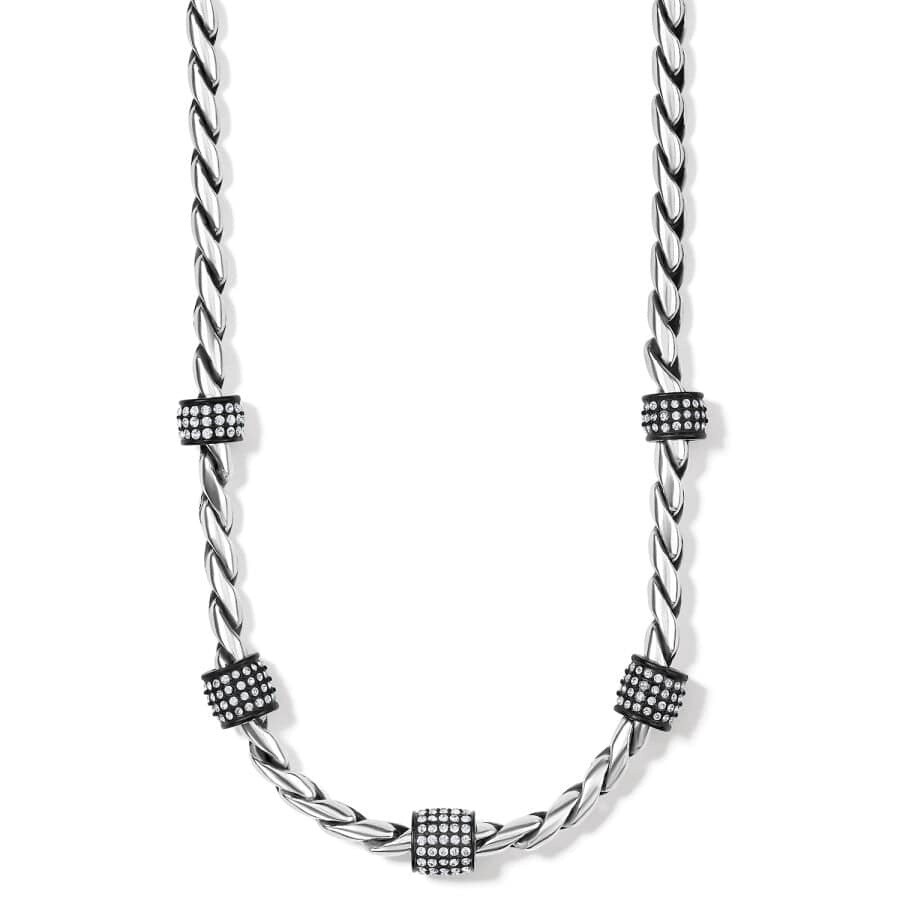 Brighton Meridian Necklace - Black/Silver