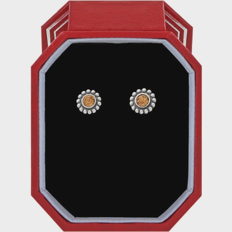 Brighton Twinkle Topaz Mini Post Earrings