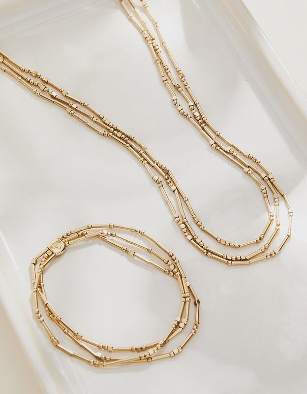 Spartina Mermazing Layered Necklace 17&quot;