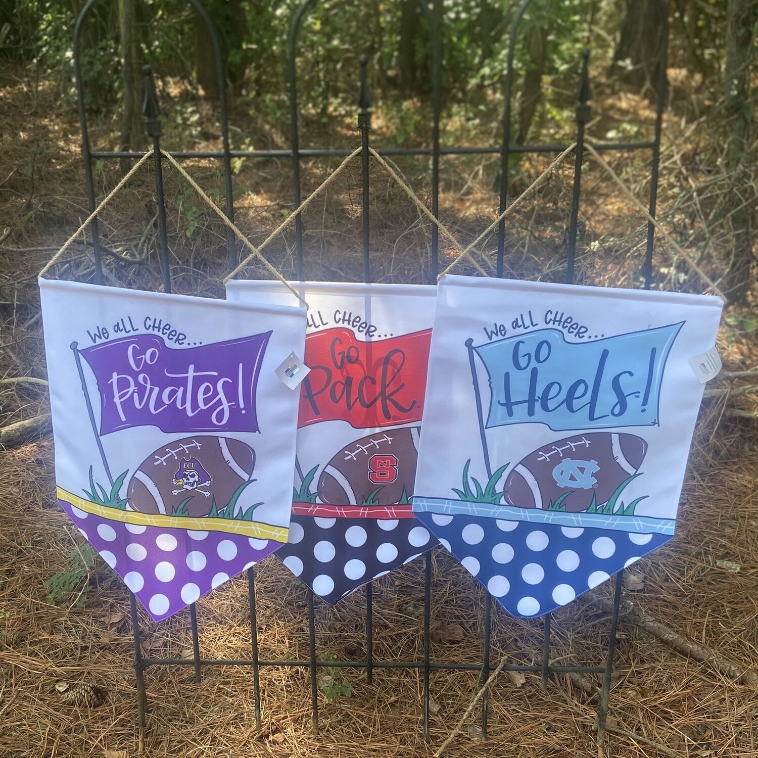 Collegiate Hanging Flags