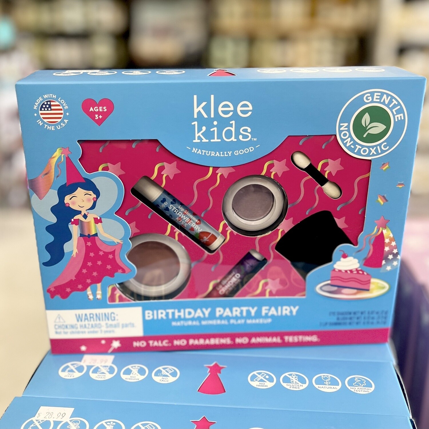 Klee Birthday Party Fairy Natural Mineral Play Makeup
