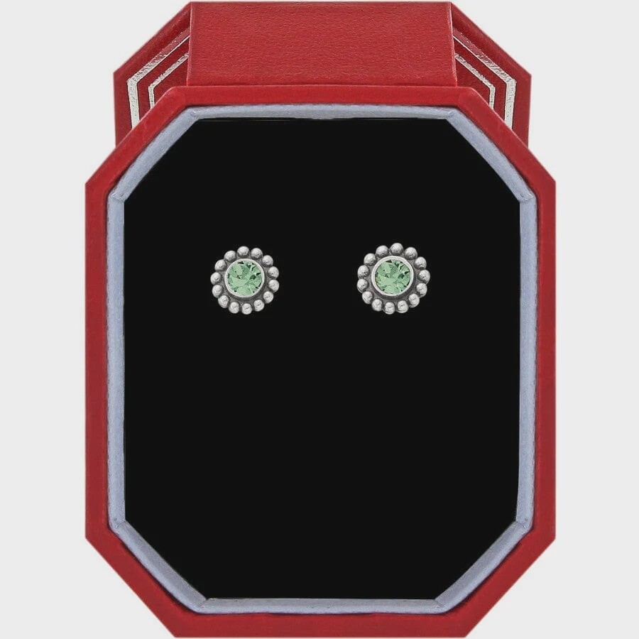 Brighton Twinkle Peridot Mini Post Earrings