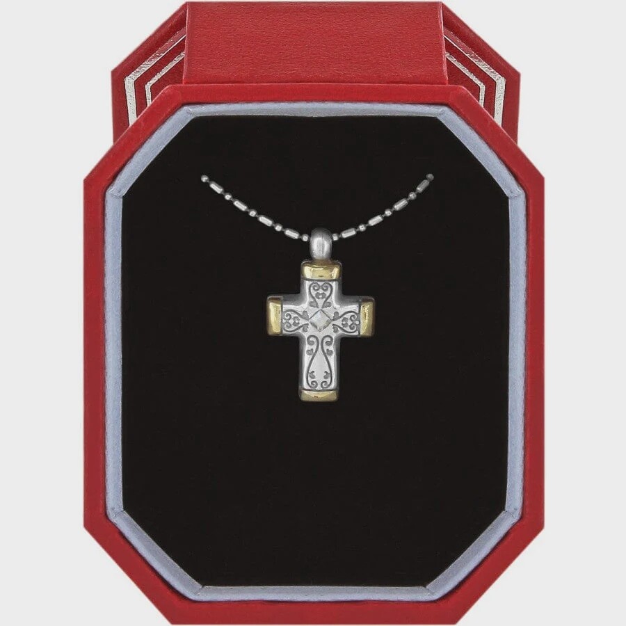 Brighton Venezia Petite Cross Necklace