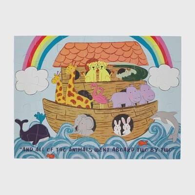 Mud Pie Noah&#39;s Ark Jumbo Floor Puzzle