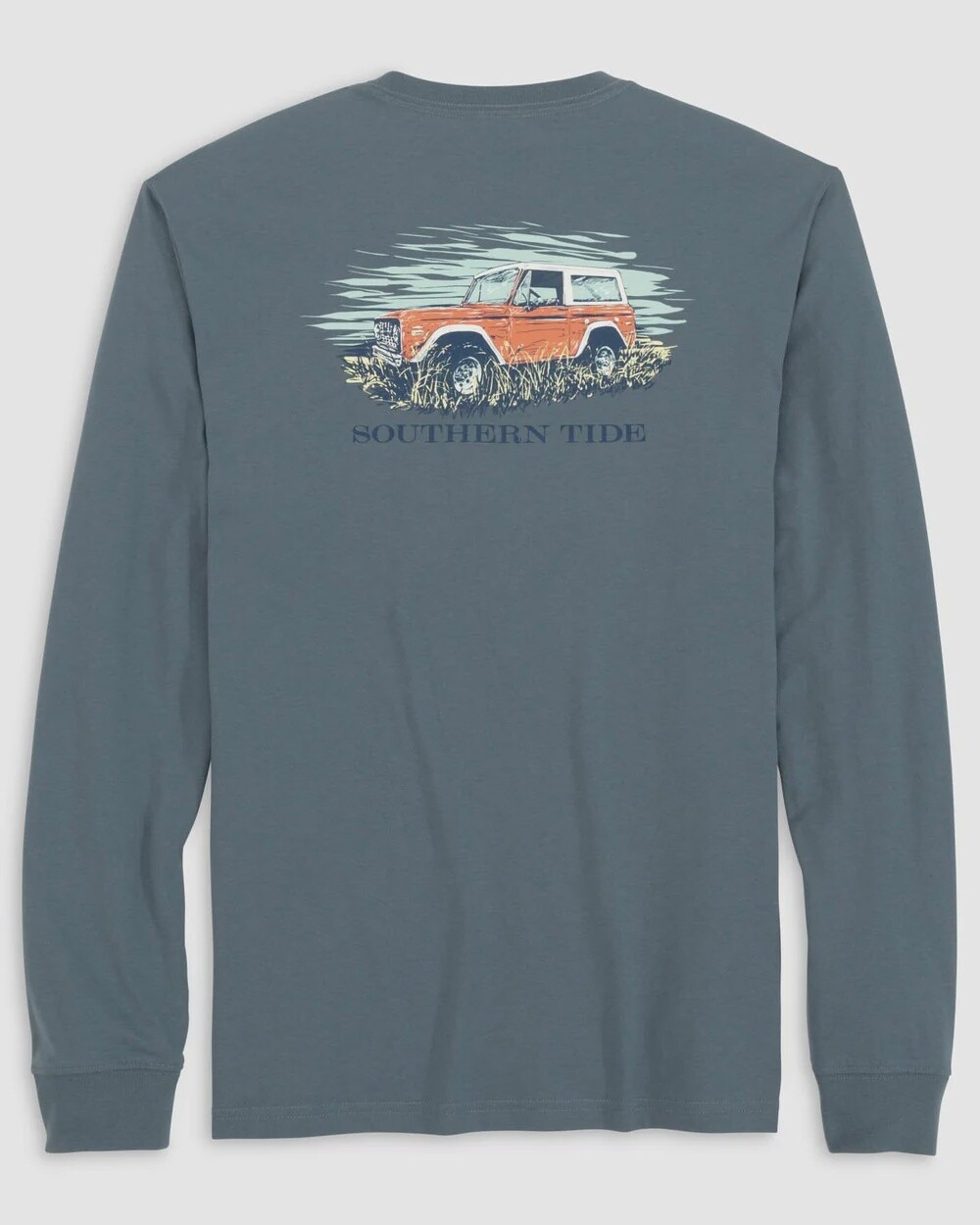 Blue Haze Men&#39;s Long Sleeve On Board for Off RoadsTee