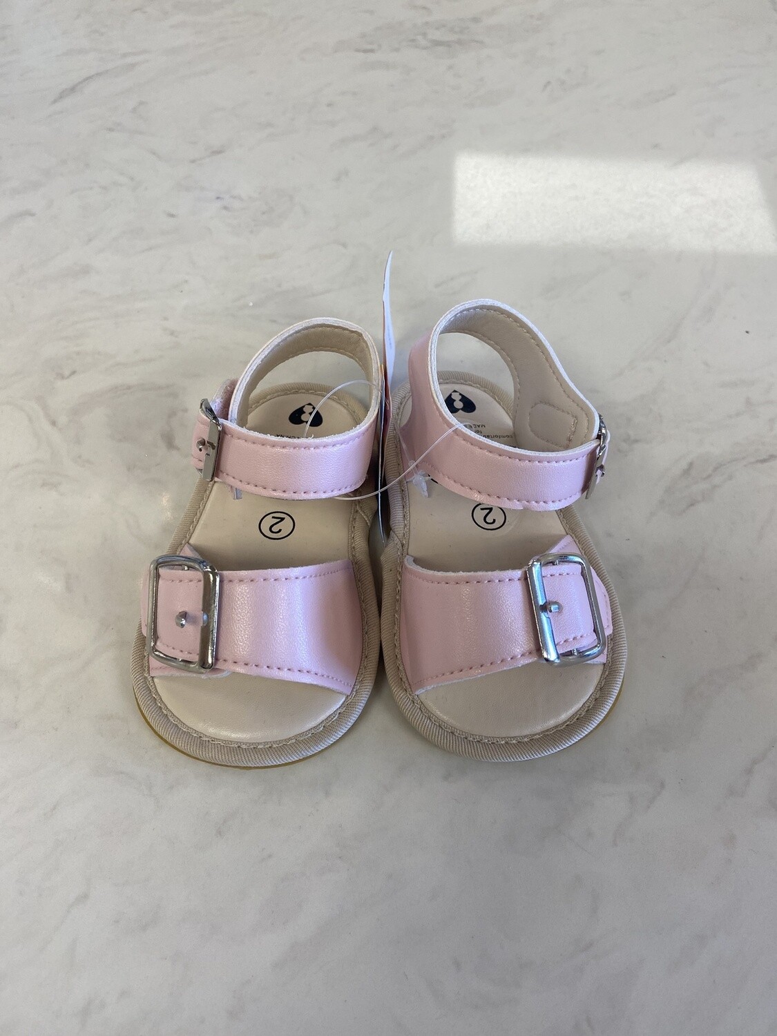 Magic Prewalker Baby Shoes, Size: 1, Colour: Light Pink