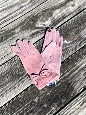 The Giving Project - Velour Bow Gloves