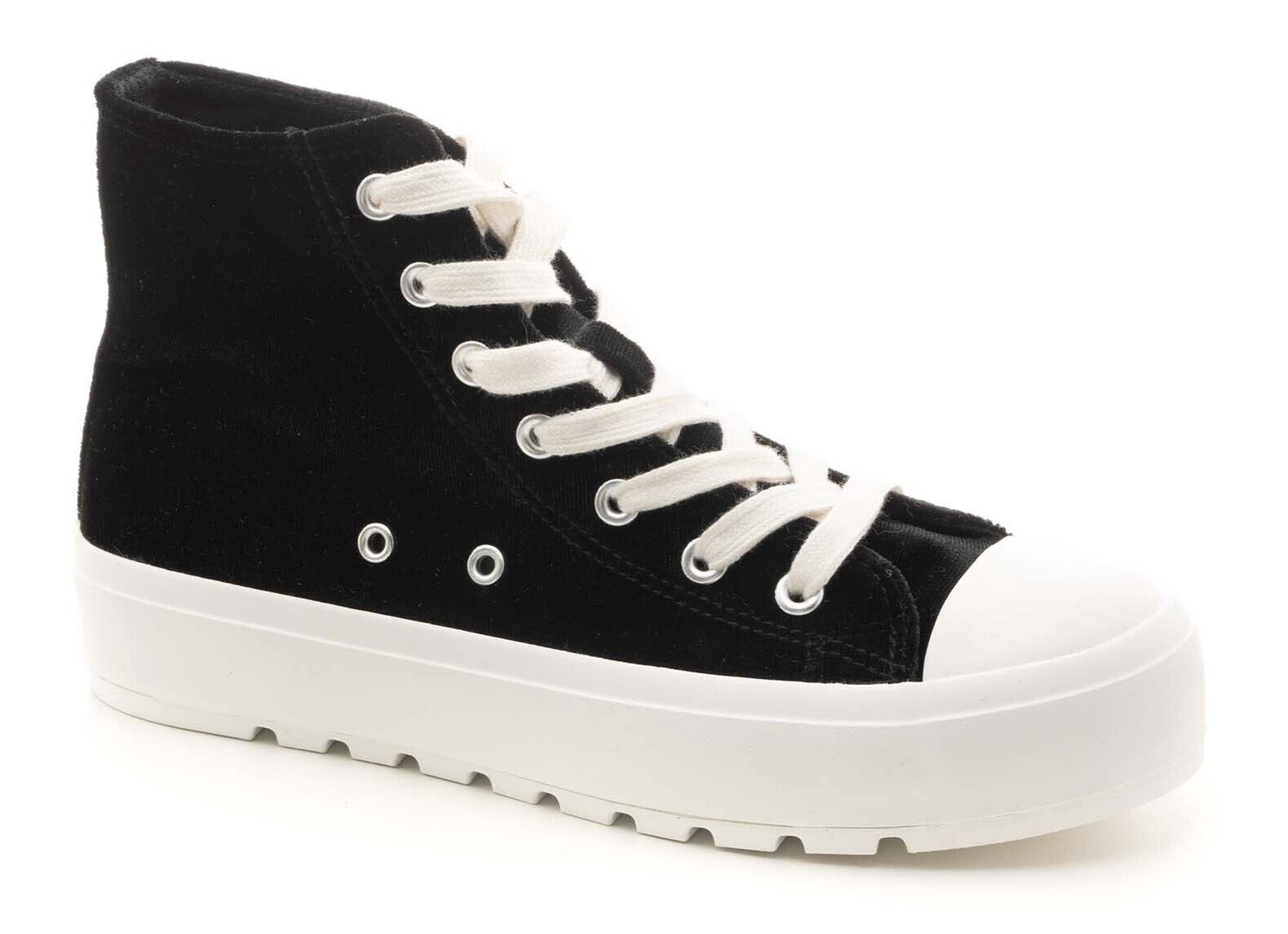 Corky&#39;s Hunky Dory Black Velvet Sneaker, Size: 6