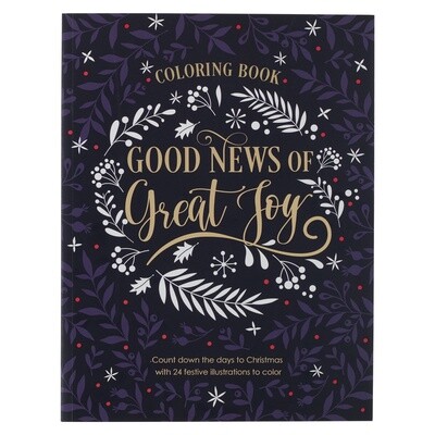 Good News of Great Joy Advent Coloring Book