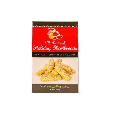 All Natural Holiday Shortbreads 5 oz.