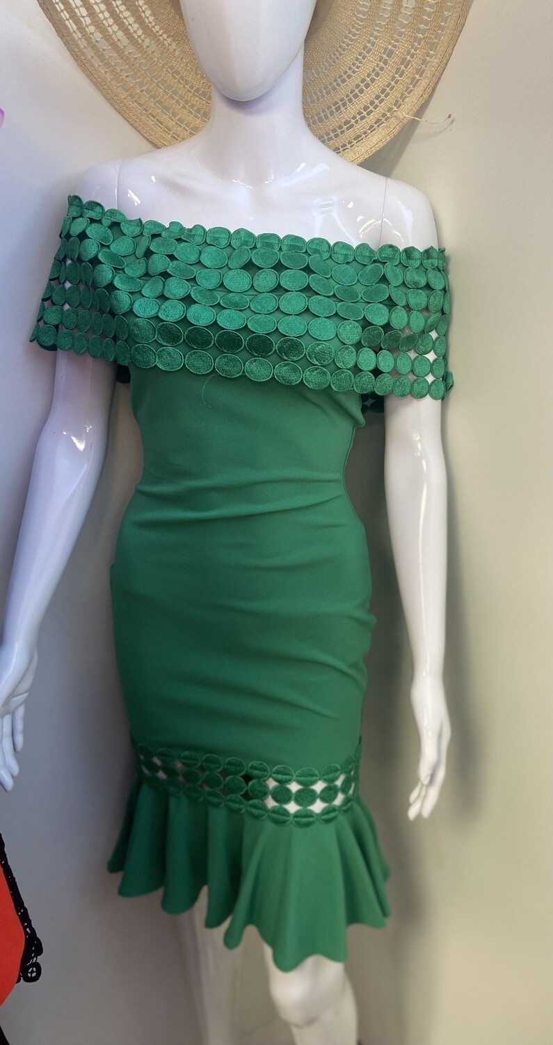 Valentine Green Dress