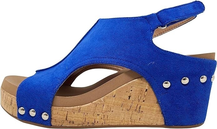 Corky&#39;s Electric Blue Carley Wedges
