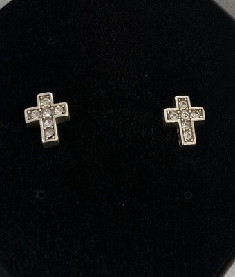 Starry Night Cross Mini Earrings Gift Box