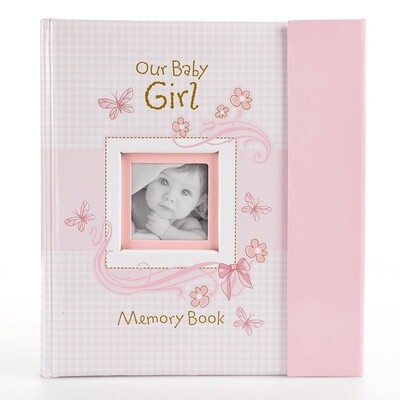 Memory Book Our Baby Girl Padded