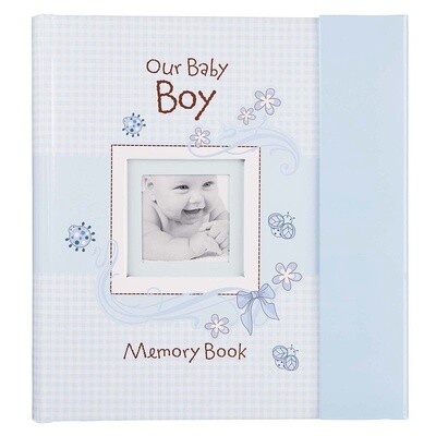 Memory Book Our Baby Boy Padded