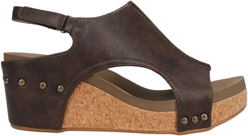 Corkys Chocolate Smooth Carley Wedges