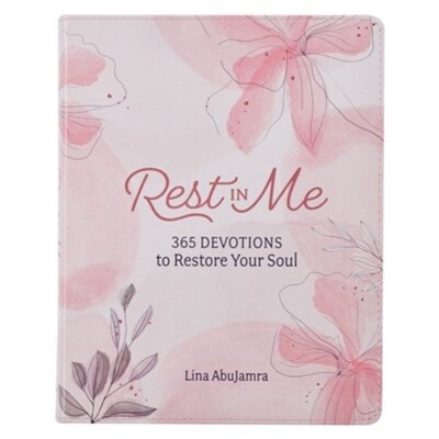 Devotional Rest In Me Faux Leather