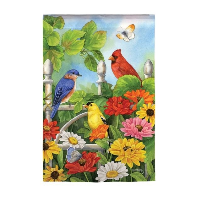 Evergreen Jewels of Summer Decorative House Flag