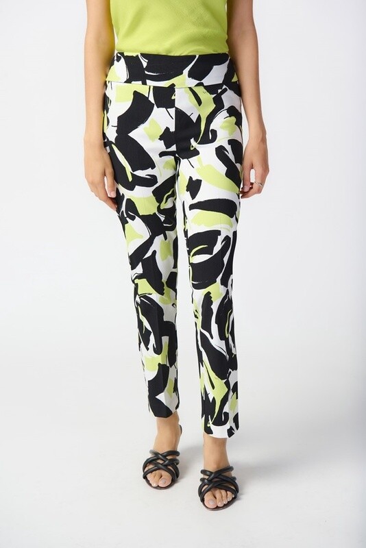 Joseph Ribkoff Abstract Print Mikkennium Pull-On Pants