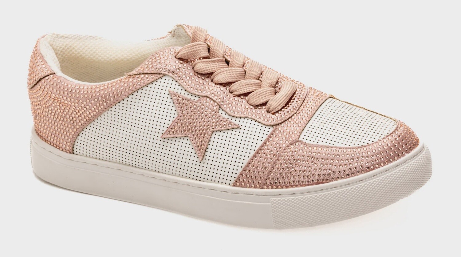 Corky&#39;s Blush Crystals Legendary Sneakers, Size: 6