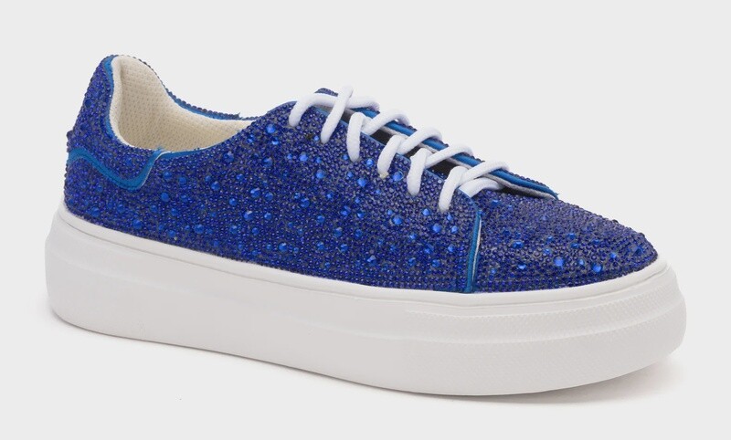 Corky&#39;s Bedazzle Electric Blue Rhinestones