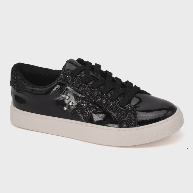 Corky&#39;s Black Patent Supernova Sneakers