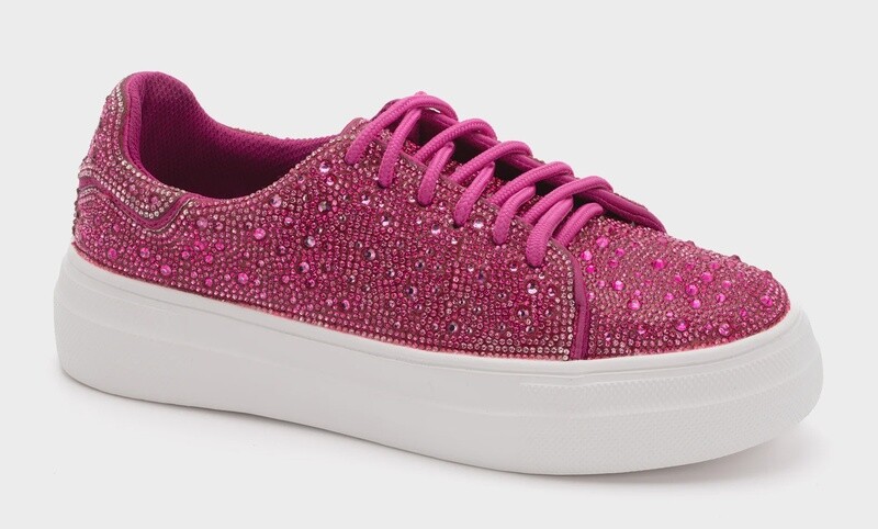 Corkys Bedazzle Fuchsia Rhinestone