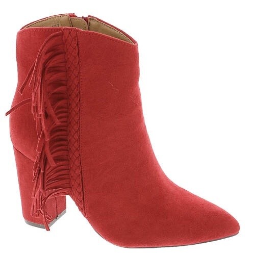 Corky&#39;s Westbound Red Suede Booties