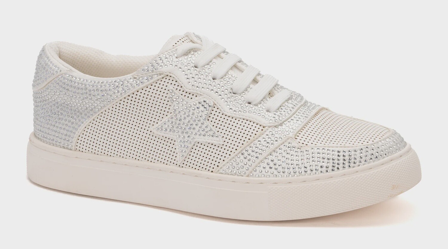Corky's White Crystals Legendary Sneakers