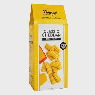 Dewey&#39;s Classic Cheddar Cheese Straws- 8 oz.
