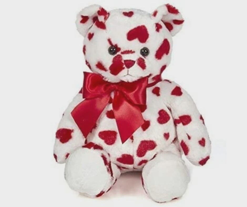Bearington Collection Valentine's Lil' Cutie Hearts Teddy Bear