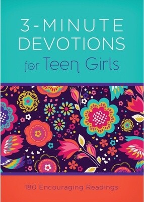 3-Minute Devotions for Teen Girls Book