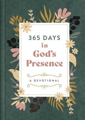 Barbour Publishing 365 Days in God's Presence Devotional Book