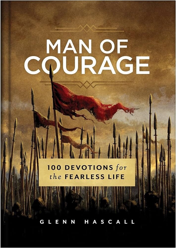 Barbour Publishing Man of Courage Devotional Book