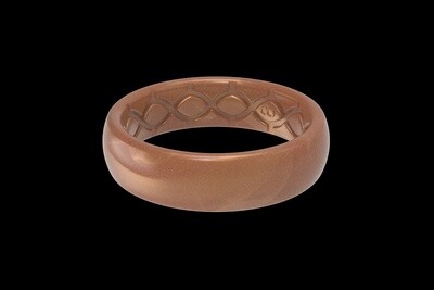 Groove Life Thin Solid Copper Ring