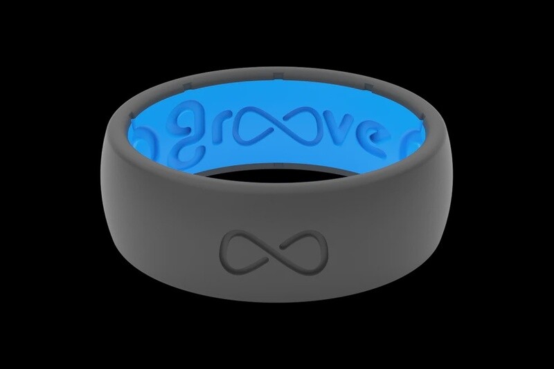 Groove Life Solid Deep Stone Grey Ring