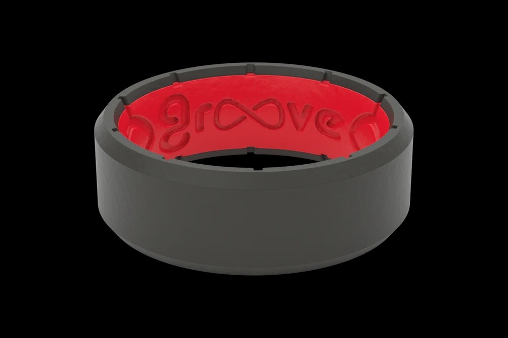 Groove Life Edge Black Red Ring