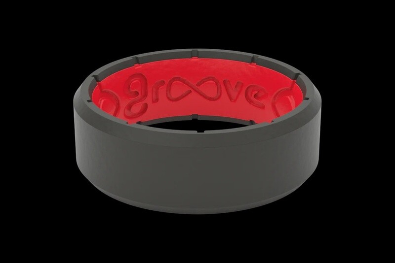Groove Life Edge Black Red Ring